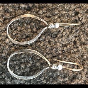 Unique sterling silver earrings